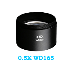 Mechanic Microscope Auxiliary Objective Lens MCN-0.5X