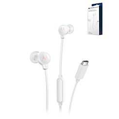 Motorola Earbuds 3C-S Wired - WHITE (Only Ground Shipping)
