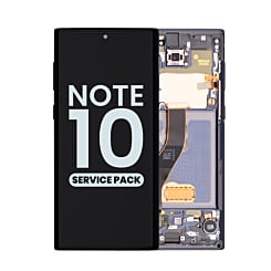OLED Assembly with Frame for Galaxy Note 10 N970 (AURA GLOW) (Service Pack)