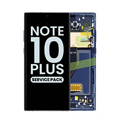 OLED Assembly with Frame for Galaxy Note 10 Plus N975 (AURA BLUE) (Service Pack)