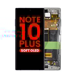 OLED Assembly with Frame for Galaxy Note 10 Plus N975 (AURA GLOW) (Aftermarket OLED)