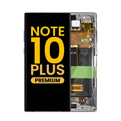 OLED Assembly with Frame for Galaxy Note 10 Plus N975 (AURA GLOW) (Premium)
