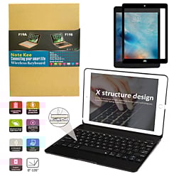 Smart Wireless Keyboard with Hard Case for iPad 5 (2017) / iPad 6 (2018) / Air 1 / Air 2 / Pro 9.7 (Only Ground Shipping)