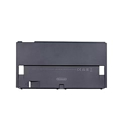 Back Cover Housing Shell Rear Case & Bezel (BLACK) for Nintendo Switch OLED 