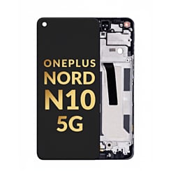 LCD Assembly with Frame for OnePlus Nord N10 5G (BLACK) (Premium)