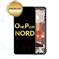 OLED Assembly with Frame for OnePlus Nord (BLUE) (Premium)