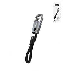 Onten USB C-C Keyring Fast Charging Cable (0.3ft / 60w) (Only Ground Shipping)