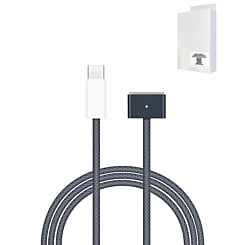 M-Safe 3 Cable (6ft) (MIDNIGHT) (OEM Pull A/B Grade) (Only Ground Shipping)