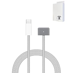 M-Safe 3 Cable (6ft) (GRAY) (OEM Pull A/B Grade) (Only Ground Shipping)