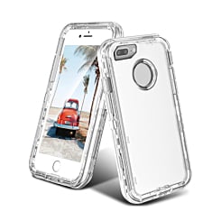Transparent Heavy Duty Shockproof Case - CLEAR for iPhone 7 / 8 (Only Ground Shipping)