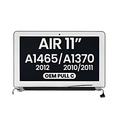LCD Assembly (OEM Pull C Grade) forMacBook Air 11" (A1465 / Mid 2012) (A1370 / Late 2010 / Mid 2011)