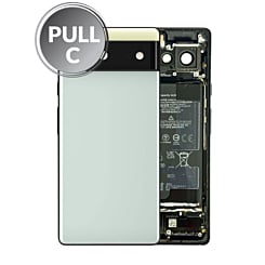 Housing Frame w/ Small Components Pre-Installed for Google Pixel 6 (SORTA SEAFOAM) (OEM Pull C Grade)