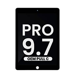 LCD Assembly for iPad Pro 9.7 (BLACK) (Pull C Grade)