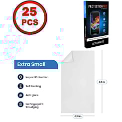 ProtectionPro - Blank Ultra Matte Film (Extra Small) (Pack of 25)