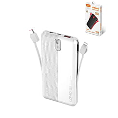 LDNIO PQ13 PowerBank (WHITE) (10000mAh) (Only Ground Shipping)