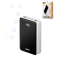 LDNIO PQ22 PowerBank w/ Digital Display (BLACK / WHITE) (20000mAh / 22.5W) (Only Ground Shipping)