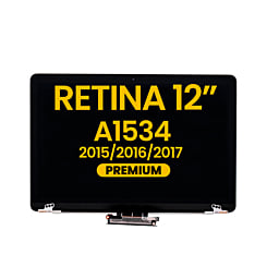 LCD Assembly (SILVER) (Premium) for MacBook Retina 12" (A1534 / Early 2015 / Early 2016 / Mid 2017)