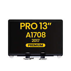LCD Assembly (SILVER) (Premium) for MacBook Pro 13" (A1708 / Mid 2017)