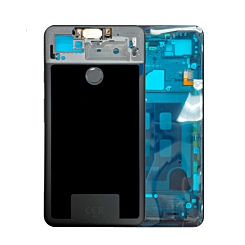 Housing Frame w/ Small Components Pre-Installed for Google Pixel 2 XL (NO LOGO) (BLACK)