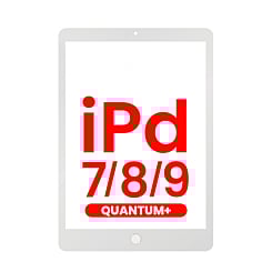 Quantum+ iPad 7 (2019) / iPad 8 (2020) / iPad 9 (2021) Digitizer Assembly (SILVER) (Home Button Pre-Installed)