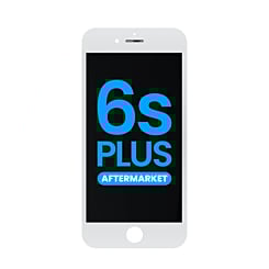 LCD Assembly with Steel Plate for iPhone 6S Plus (White) (Aftermarket / QV6)