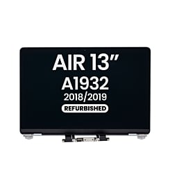 LCD Assembly (SILVER) (Refurbished) for MacBook Air 13" Retina (A1932 / Mid 2019) (A2179 / Early 2020)