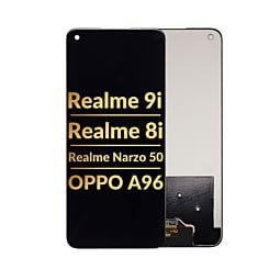 LCD Assembly without Frame for Realme 9i / Realme 8i / Realme Narzo 50 / OPPO A96 (Premium)