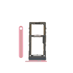 Single Sim Card Tray for Galaxy S20 Ultra / S20 Plus / S27 (CLOUD PINK)