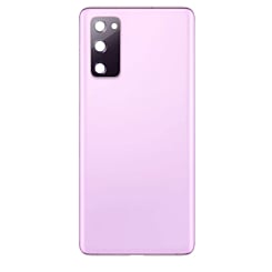Back Glass with Camera Lens for Galaxy S20 FE (US / International) (Service Pack) (Cloud Lavender)