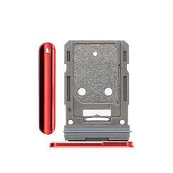Single Sim Card Tray for Galaxy S20 FE 5G (CLOUD RED)