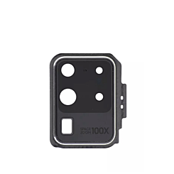 Back Camera Lens with Bracket for Galaxy S20 Ultra (CLOUD WHITE)