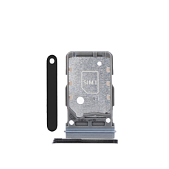 Dual Sim Card Tray for Galaxy S21 Ultra / S21 Plus / S21 (BLACK)