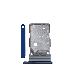 Dual Sim Card Tray for Galaxy S21 Ultra / S21 Plus / S21 (NAVY BLUE)