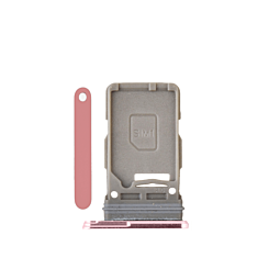 Single Sim Card Tray for Galaxy S21 Ultra / S21 Plus / S21 (PINK)