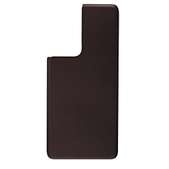 Back Glass with Camera Lens and Adhesive for Galaxy S21 Ultra (NO LOGO) (PHANTOM BROWN)