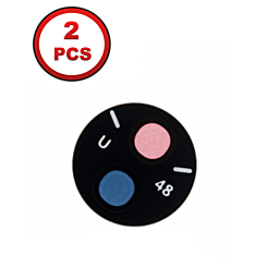 Back Camera Sensor Lens with Adhesive for Galaxy S21 Ultra 5G (Glass Only) (2 Piece Set)