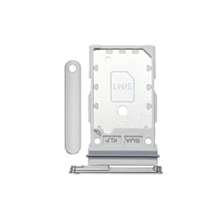 Dual Sim Card Tray for Galaxy S22 / S22 Plus (WHITE)