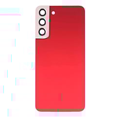 Back Glass with Camera Lens and Adhesive for Galaxy S22 Plus (NO LOGO) (RED)