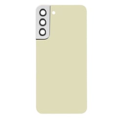 Back Glass with Camera Lens for Galaxy S22 Plus (Service Pack) (Cream)