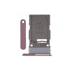 Single Sim Card Tray for Galaxy S22 Plus 5G / S22 5G (PINK GOLD)