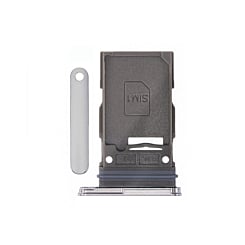 Single Sim Card Tray for Galaxy S22 Plus 5G / S22 5G (WHITE)