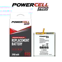 POWERCELL PRO Battery Replacement for Galaxy S23 (3900 mAh)