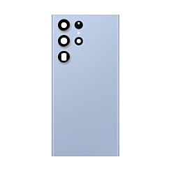 Back Glass with Camera Lens for Galaxy S23 Ultra (US / International) (Service Pack) (Icy Blue)