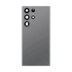 Back Glass with Camera Lens for Galaxy S23 Ultra (US / International) (Service Pack) (Graphite)