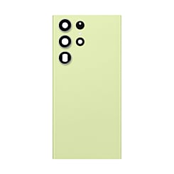 Back Glass with Camera Lens for Galaxy S23 Ultra (US / International) (Service Pack) (Lime)