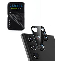 Back Camera Tempered Glass for Galaxy S24 Ultra (BLACK)