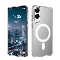 Galaxy S25E Wireless Charging Soft Clear Case (Full Bottom Close) (Only Ground Shipping)