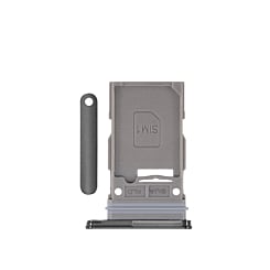 Single Sim Card Tray for Galaxy S25 / S25 Plus (BLACK)