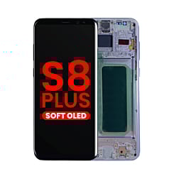 OLED Assembly with Frame for Galaxy S8 Plus (G955) (ORCHID GRAY) (Aftermarket OLED)