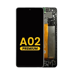 LCD Assembly with Frame for Galaxy A02 (A022 / 2020) (Premium)
